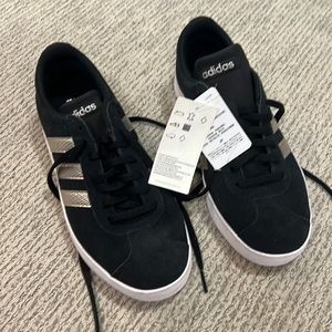 Adidas black sneakers